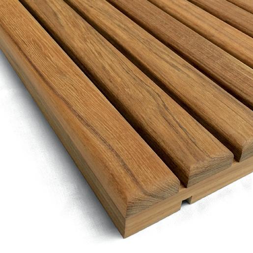 satin nickel teak wood shelf