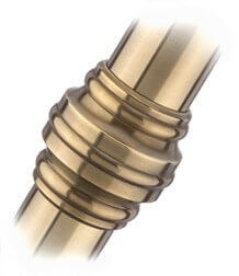 Aged Brass Un-Lacquered