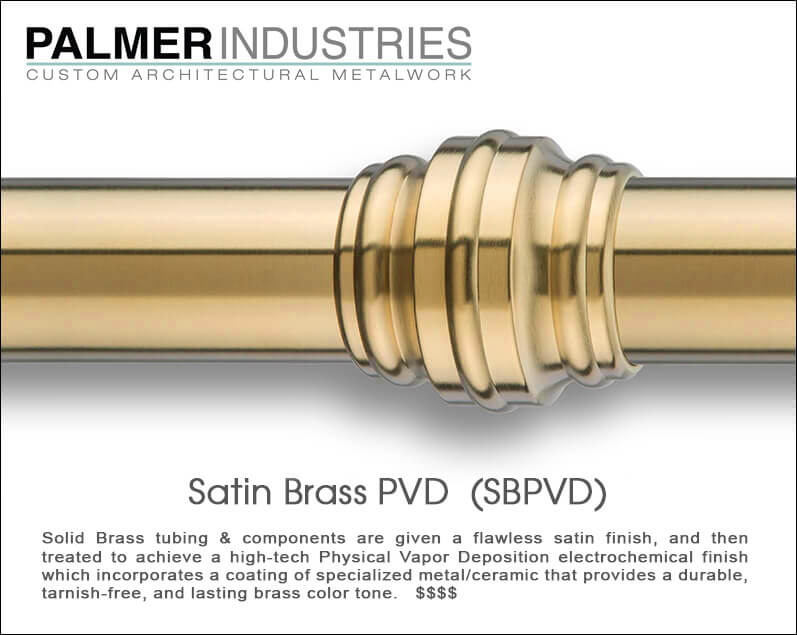 Satin Brass PVD