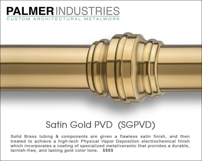 Satin Gold PVD