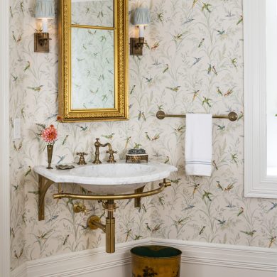 Stone Lea Powder Room
